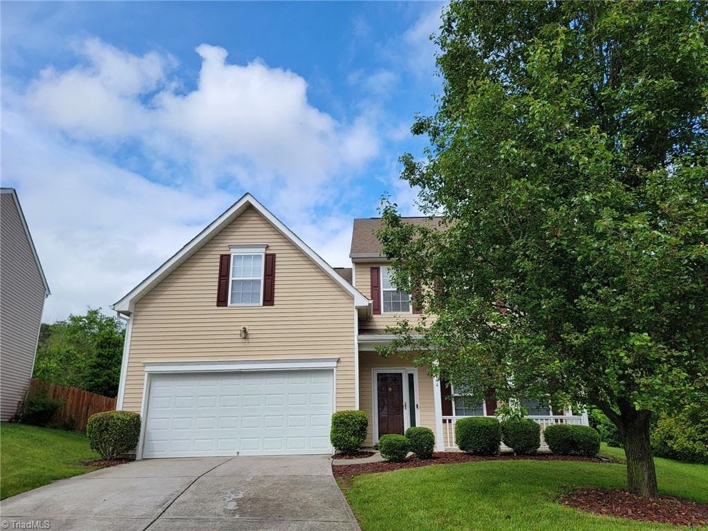 Exterior photo of 744 Celtic Crossing Drive, High Point NC 27265. MLS: 1143015