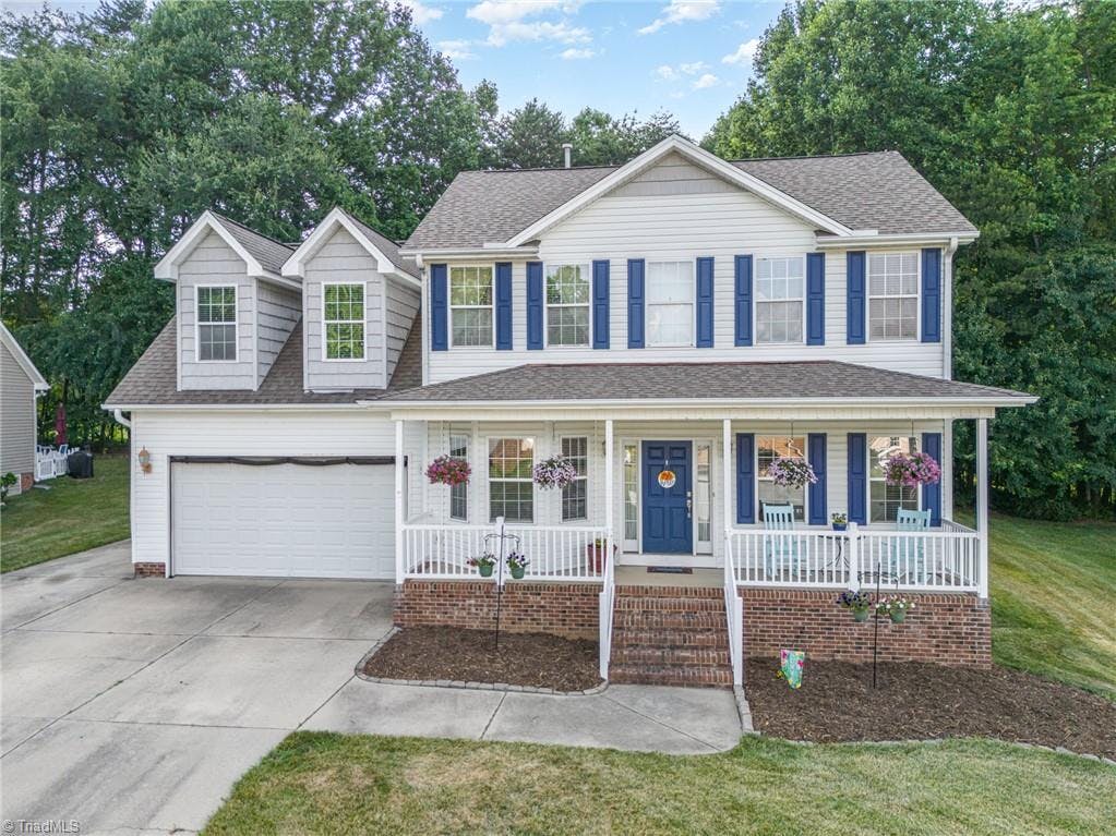 Exterior photo of 3951 Navy Place, High Point NC 27265. MLS: 1146028