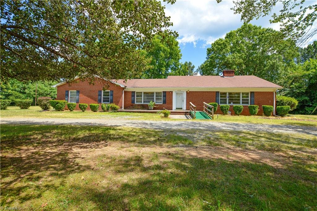 Exterior photo of 6490 Nc Highway 135, Stoneville NC 27048. MLS: 1146965