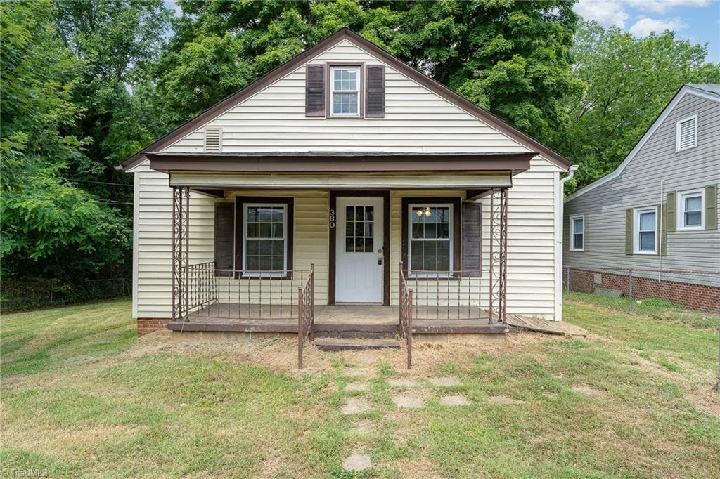 Exterior photo of 380 Parkway Drive, Yanceyville NC 27379. MLS: 1147041