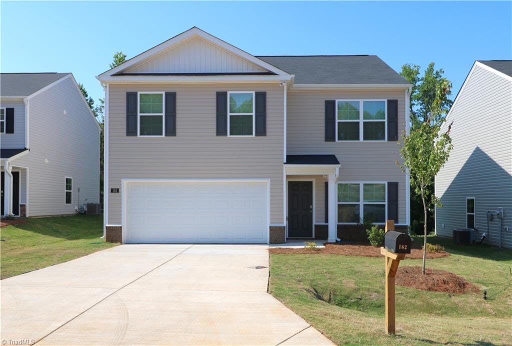 Exterior photo of 182 Carriage Cove Circle, Mocksville NC 27028. MLS: 1147409