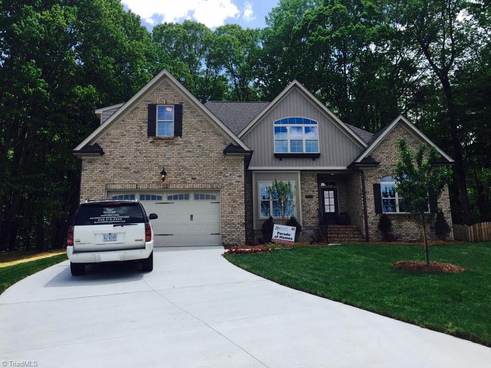 Exterior photo of 1801 Griffins Knoll, Greensboro NC 27455. MLS: 718644