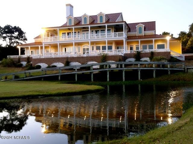 Brick Landing Clubhouse at Sunset
