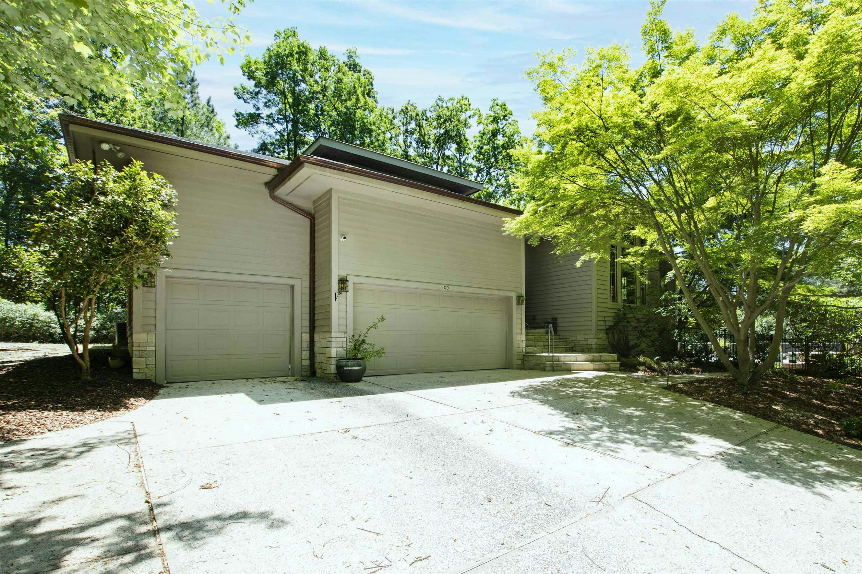 Home features a front-load 3-car garage.