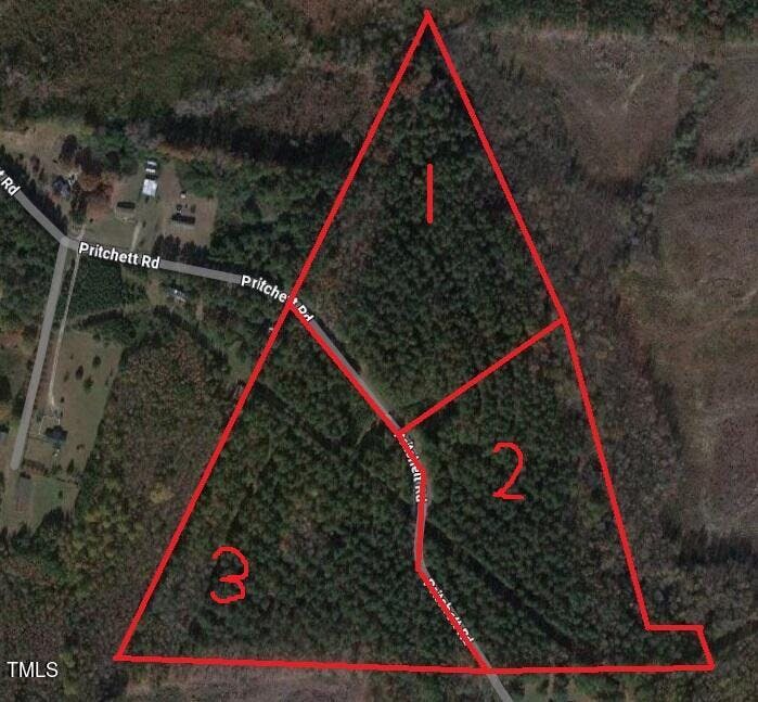 Pritchett Aerial view Tracts