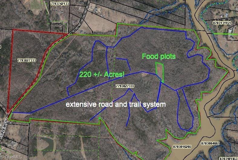 220 +/- Acres of prime land located in Franklinville N.C.    Can be purchased with an additonal 25+ acres located on the west side of Mulberry Academy.