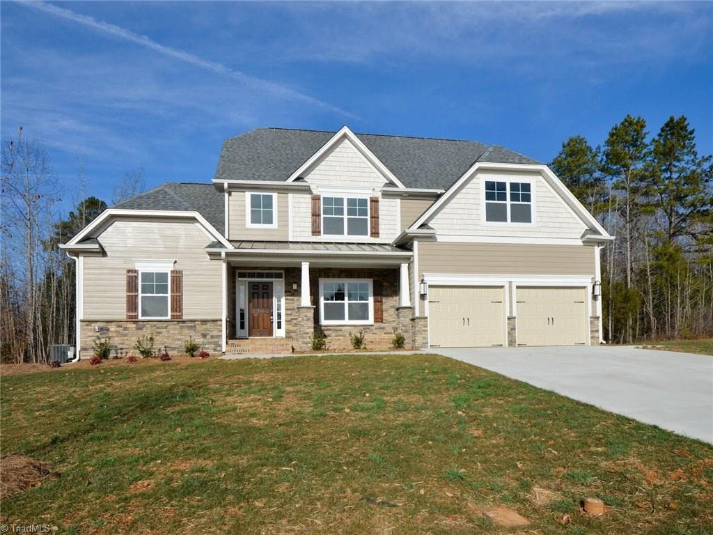 Exterior photo of 135 Meadowfield Run, Clemmons NC 27012. MLS: 806594