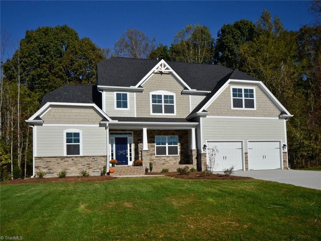 Exterior photo of 231 Meadowfield Run, Clemmons NC 27012. MLS: 840549