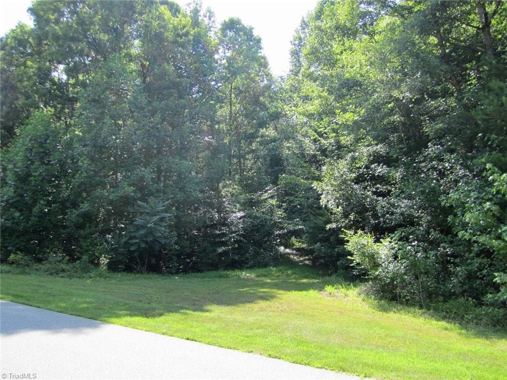 This is where your winding driveway would begin and take you to your secluded estate home!
