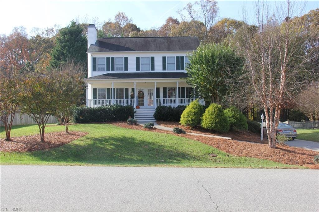 Exterior photo of 140 Stonburg Road, Clemmons NC 27012. MLS: 857866