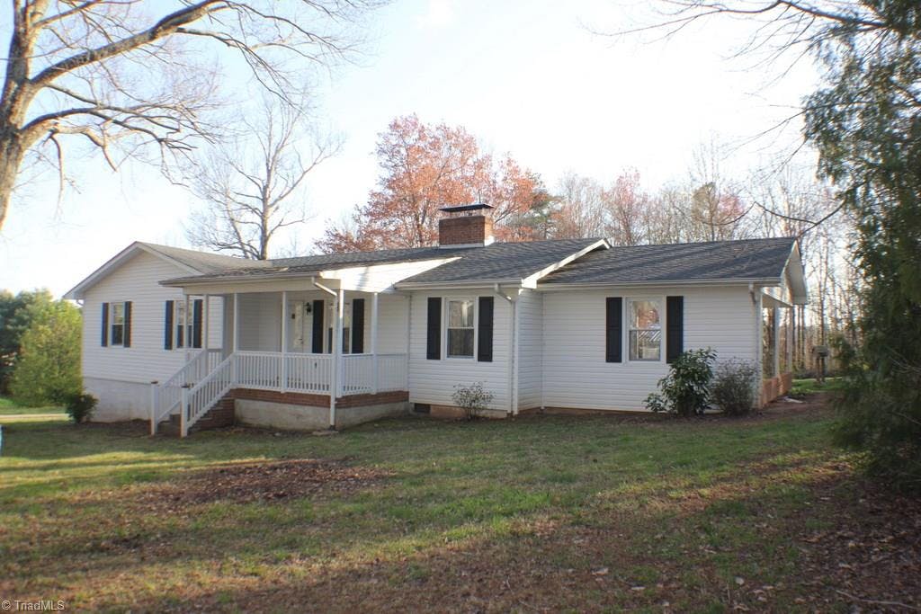 Exterior photo of 4812 Westfield Road, Mount Airy NC 27030. MLS: 882475