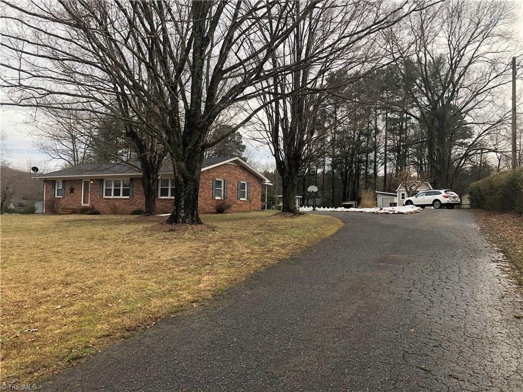 Welcome to 156 Mills Rd Mt Airy, Paved Drive, circle drive, work shop with power and water, storage building, in ground pool. Basement has upstairs and outside entrance, 2 bedrooms, kitchen, laundry Rm, full bath and living room.