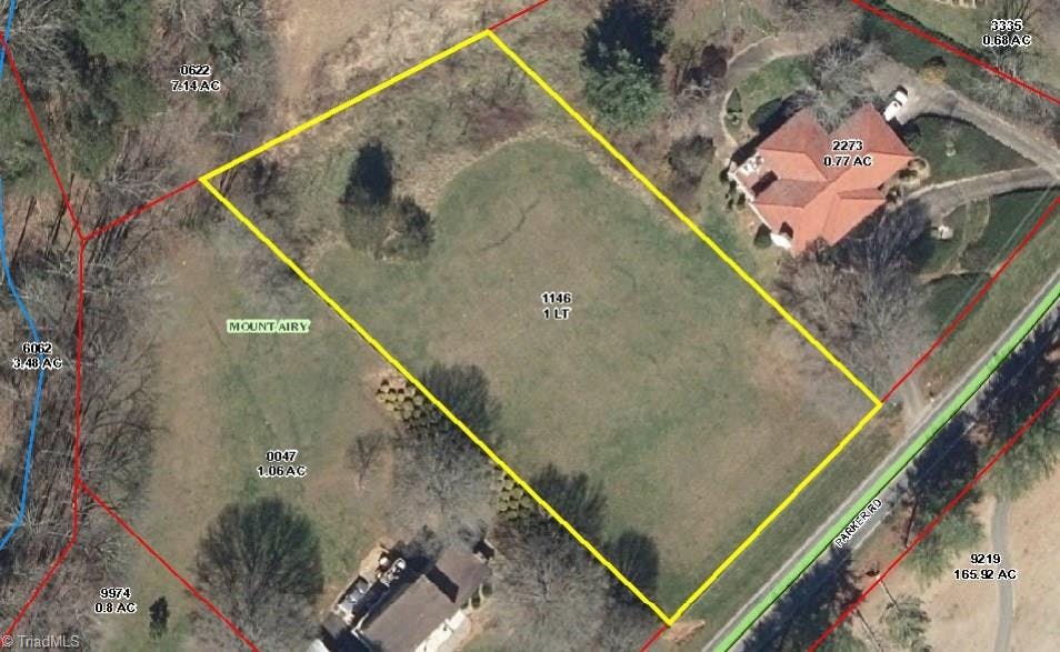 Exterior photo of Lot 5 Parker Road, Mount Airy NC 27030. MLS: 917253