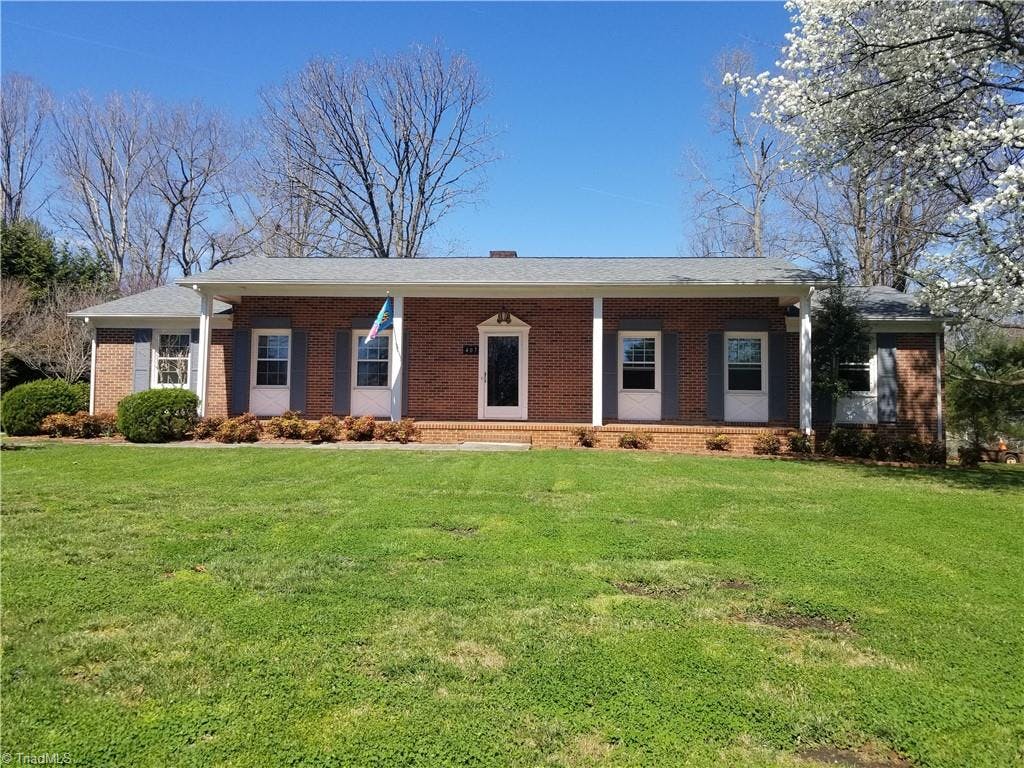Exterior photo of 407 Forest Oaks Drive, Dobson NC 27017. MLS: 1011894