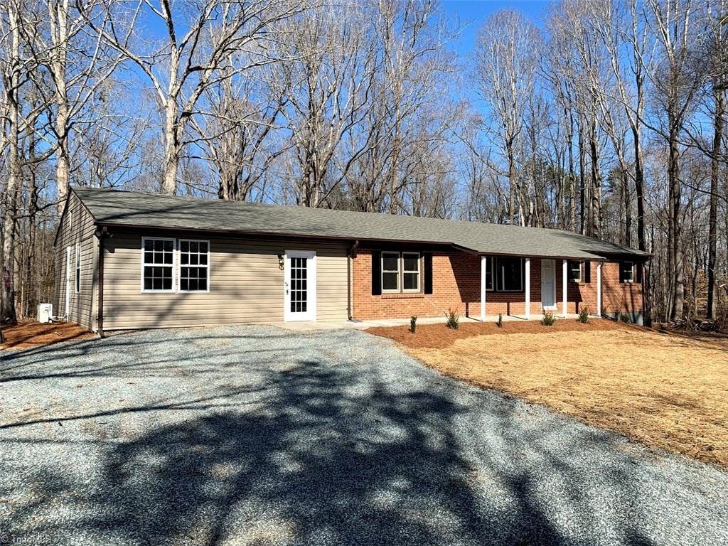 Exterior photo of 1047 Yarboroughs Mill Road, Milton NC 27305. MLS: 1014146