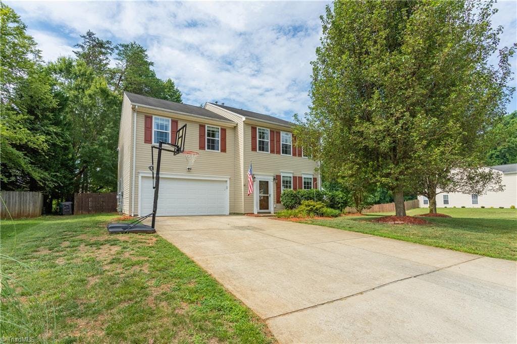 Exterior photo of 1150 STONEBRIER Court, High Point NC 27265. MLS: 1032453