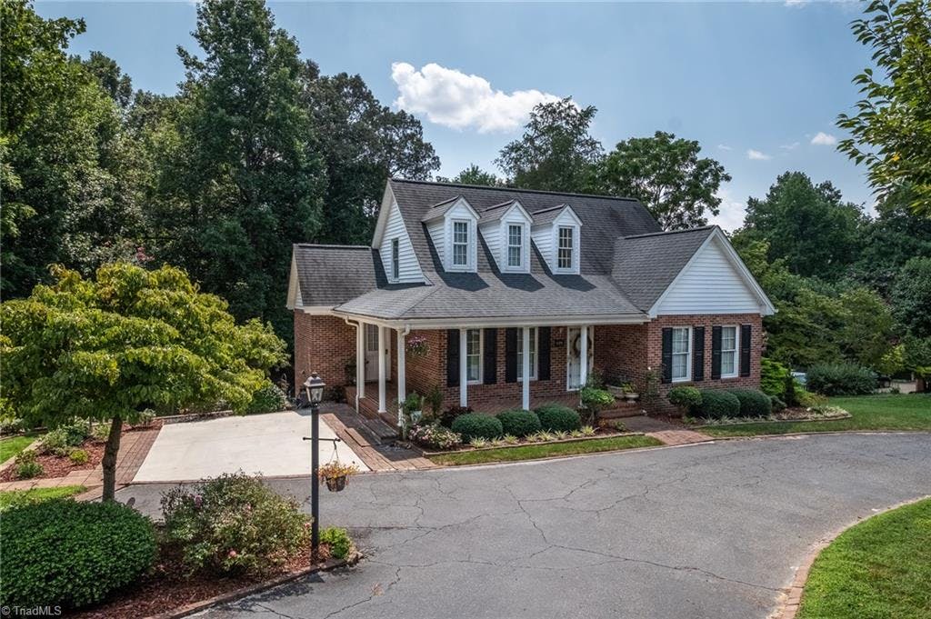 Well-maintained brick Cape Cod style home on Partridge Lane, Elkin.