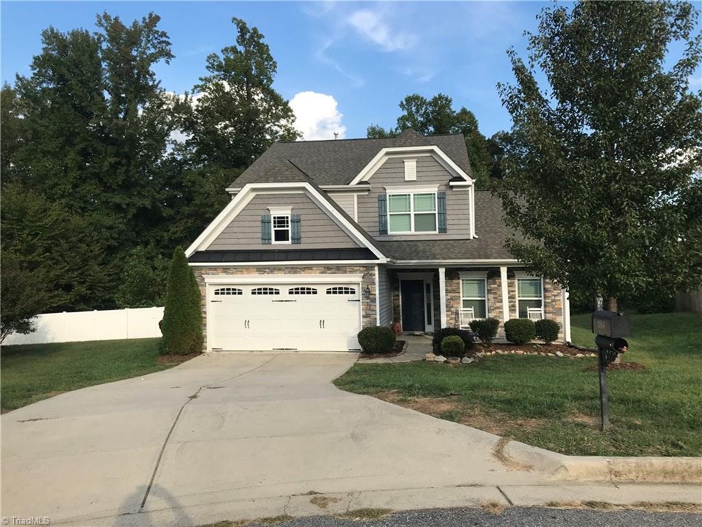Exterior photo of 2514 Copperleaf Court, High Point NC 27265. MLS: 1044676
