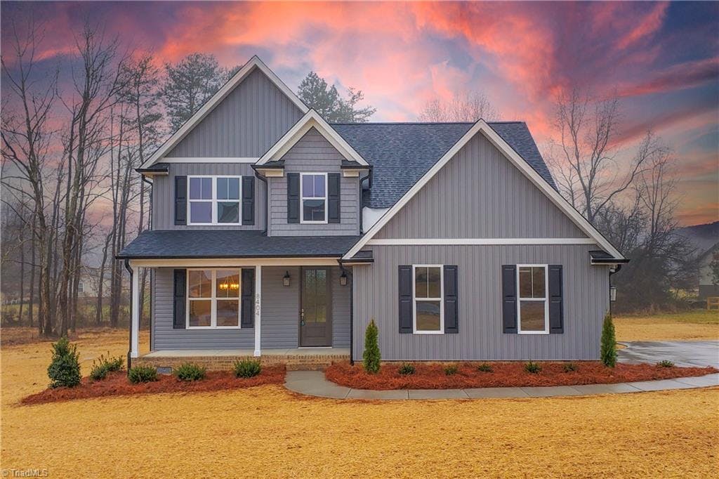 Exterior photo of 8404 Peony Drive, Stokesdale NC 27357. MLS: 1045964