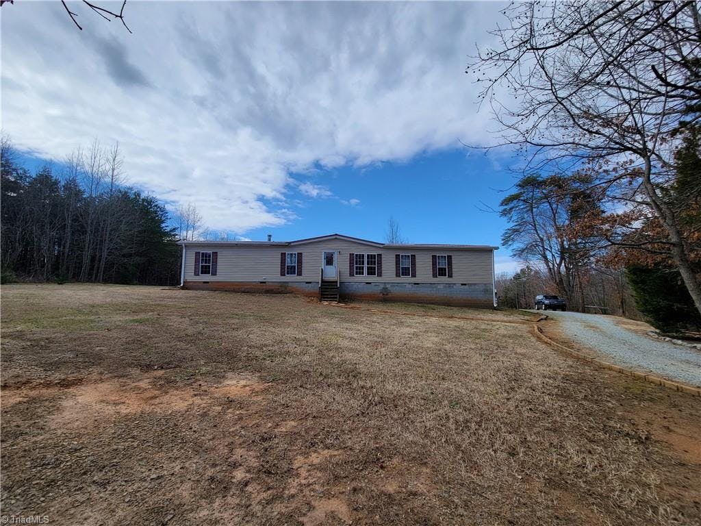 Exterior photo of 184 Hill Haven Drive, Yanceyville NC 27379. MLS: 1059249