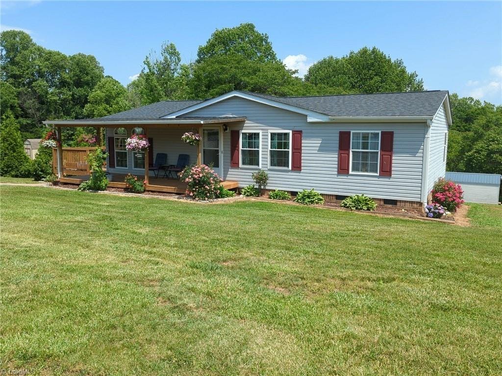 Exterior photo of 218 Philip Branch Road, Mount Airy NC 27030. MLS: 1070394