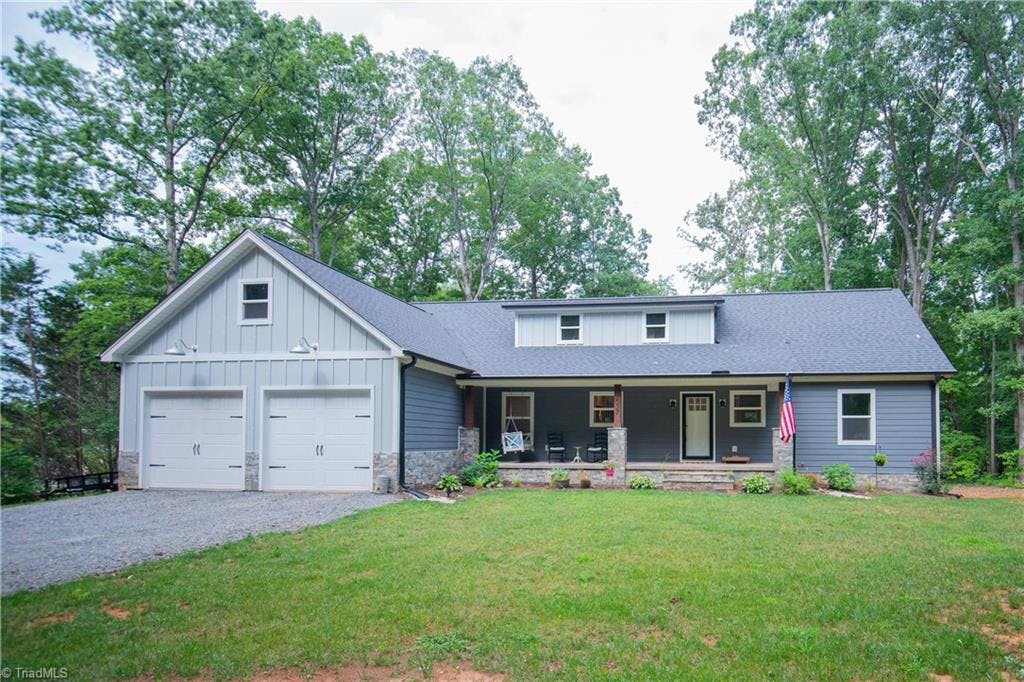 Exterior photo of 1027 Woodhaven Trail, Yadkinville NC 27055. MLS: 1078583