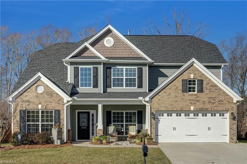 Exterior photo of 920 Beesons Field Drive, Kernersville NC 27284. MLS: 1095736