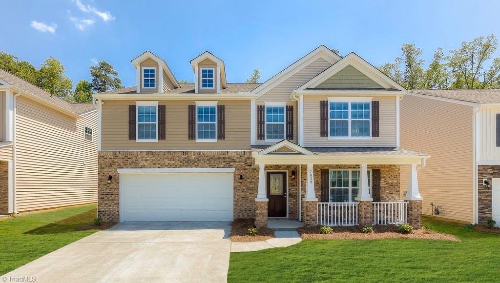 Exterior photo of 3650 Tyburn Trace, Browns Summit NC 27214. MLS: 1099810