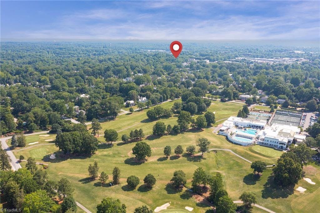 Lot within walking distance of Greensboro Country Club.