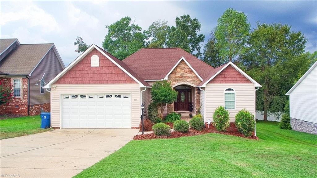 Exterior photo of 606 Powell Way, Archdale NC 27263. MLS: 1118719
