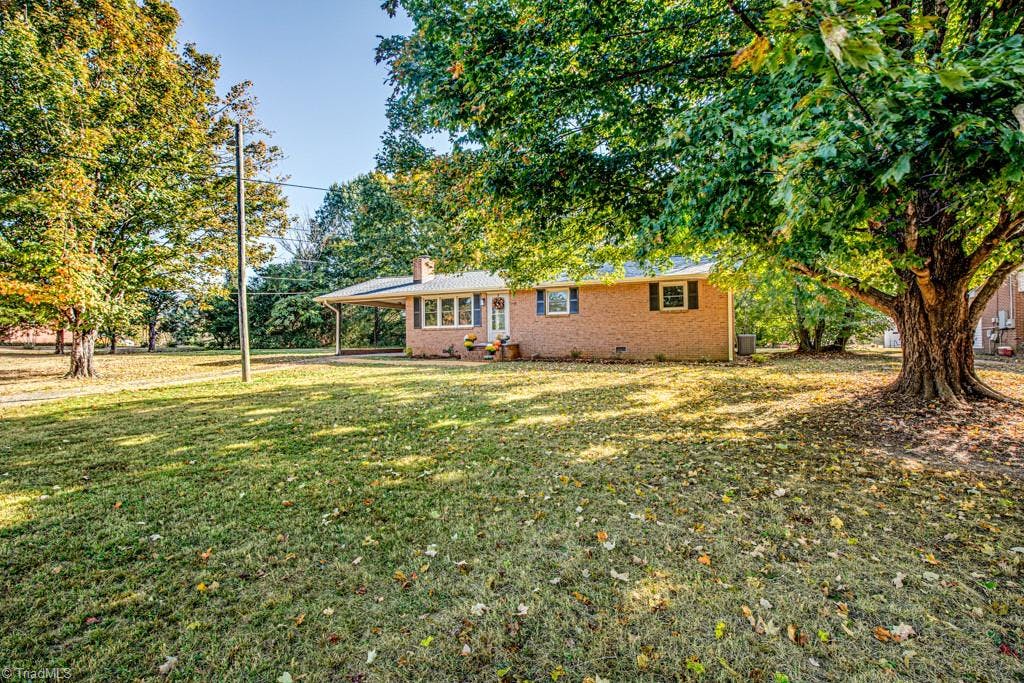 Exterior photo of 1129 Dudley Road, Yadkinville NC 27055. MLS: 1122237