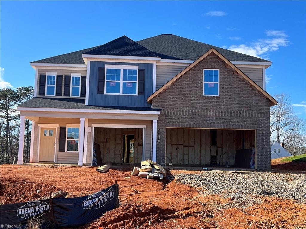 Exterior photo of 431 Brooke Hill Drive, Lewisville NC 27023. MLS: 1123435