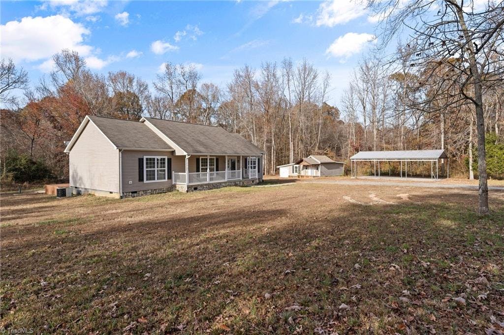 Exterior photo of 4535 Mack Lineberry Road, Franklinville NC 27248. MLS: 1125740