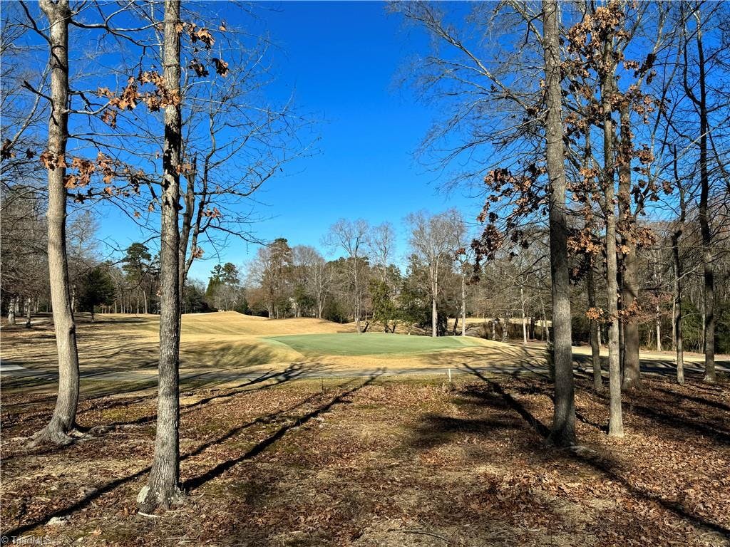 View of Golf Course from Lot