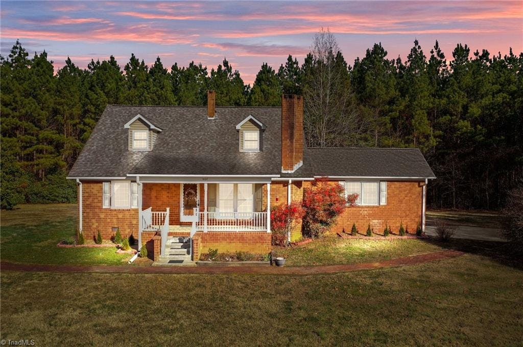 Beautiful brick home on 4.84.acres