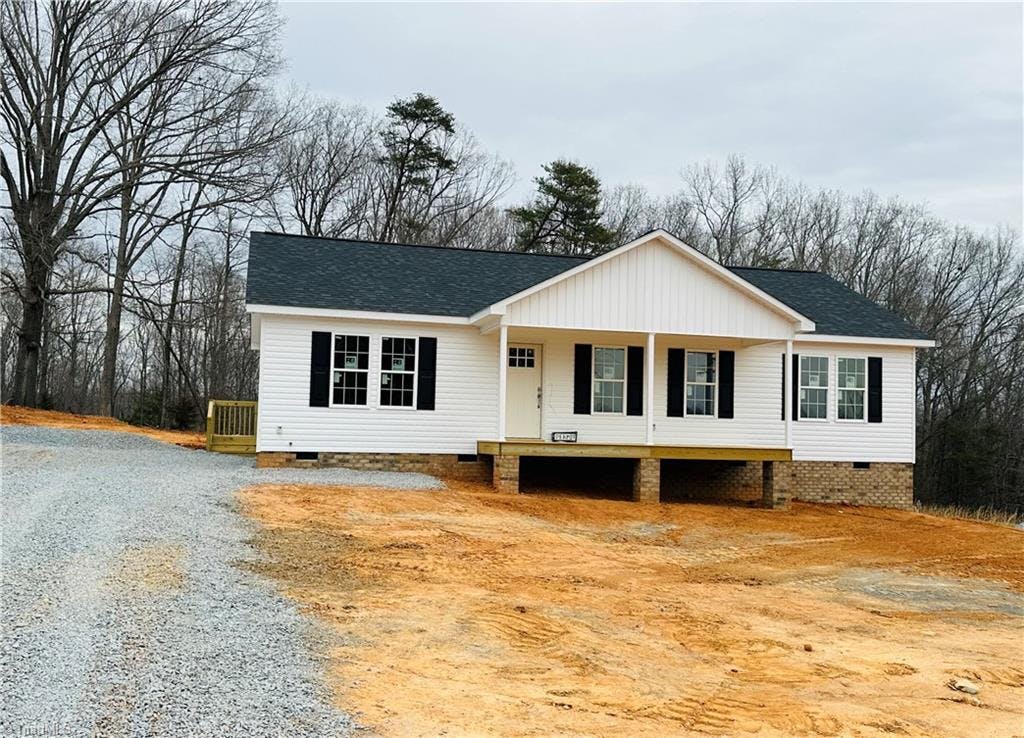 Exterior photo of 808 W Main Street, Franklinville NC 27248. MLS: 1128268