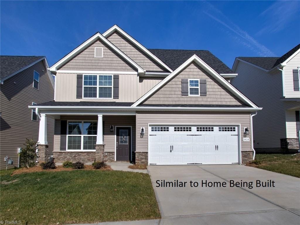 Exterior photo of 4228 Canter Creek Lane, High Point NC 27262. MLS: 1130089