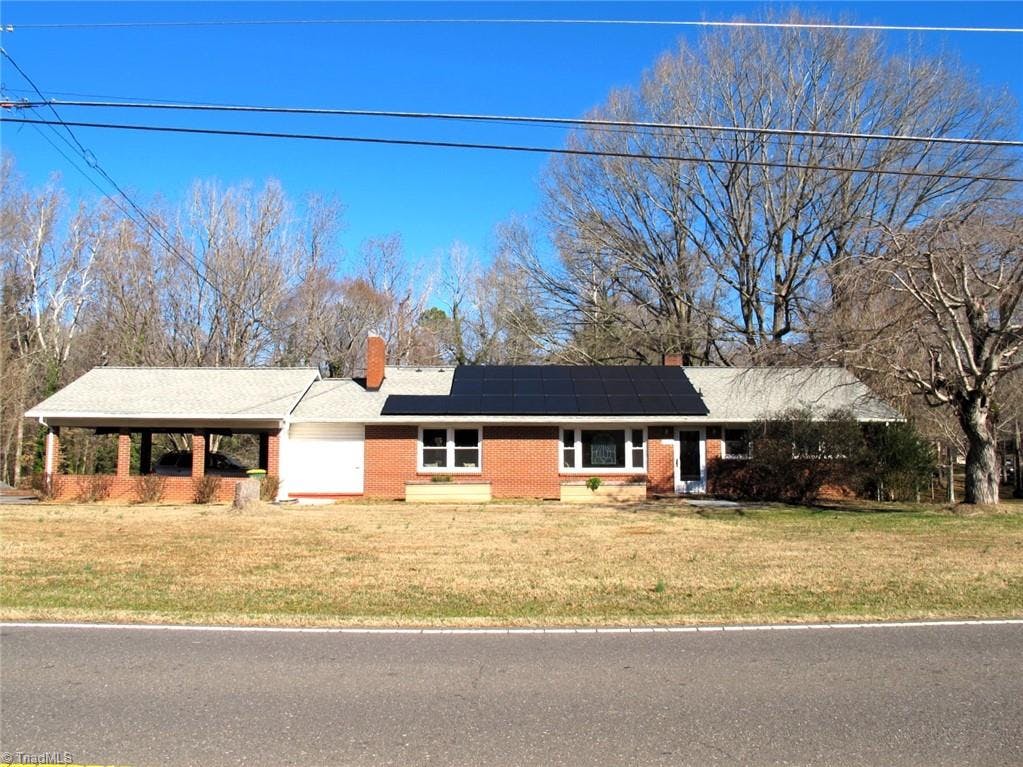 Exterior photo of 7001 Shallowford Road, Lewisville NC 27023. MLS: 1130206