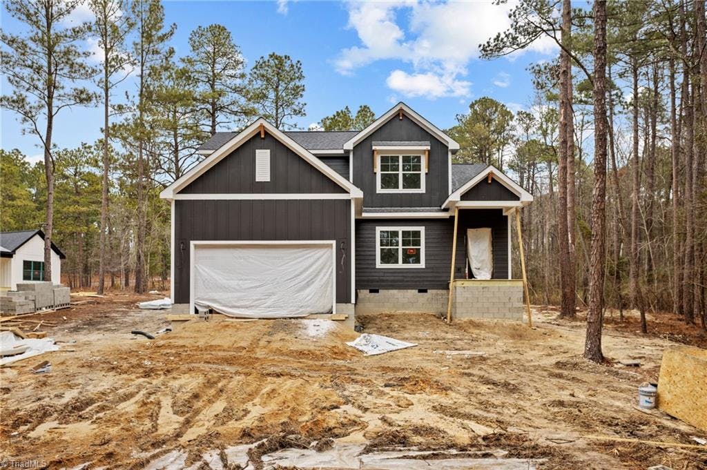 Exterior photo of 372 Pebble Drive, West End NC 27376. MLS: 1130961