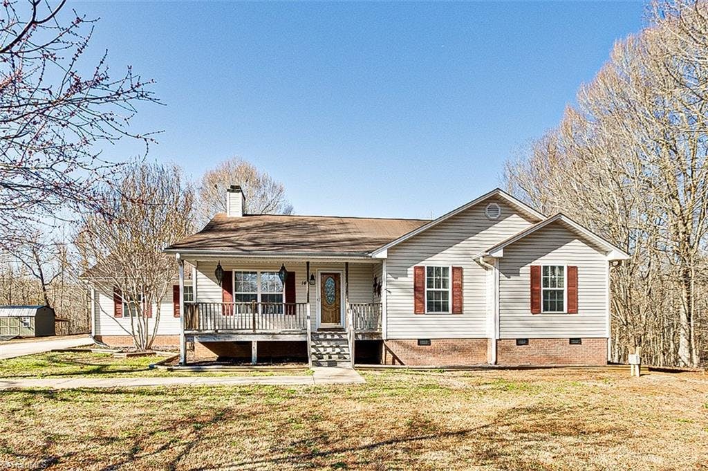 Exterior photo of 1401 Hoover Hill Road, Asheboro NC 27205. MLS: 1131867