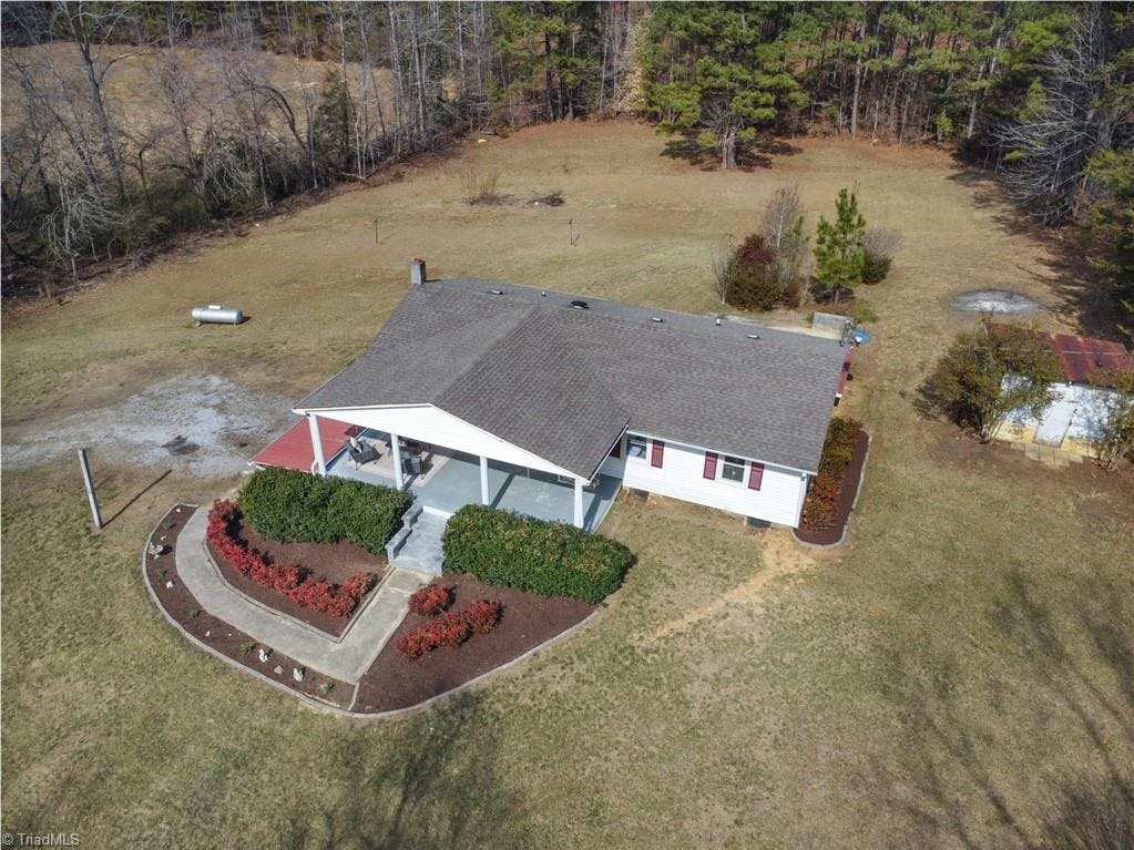 Exterior photo of 3871 Old Liberty Road, Franklinville NC 27248. MLS: 1134101