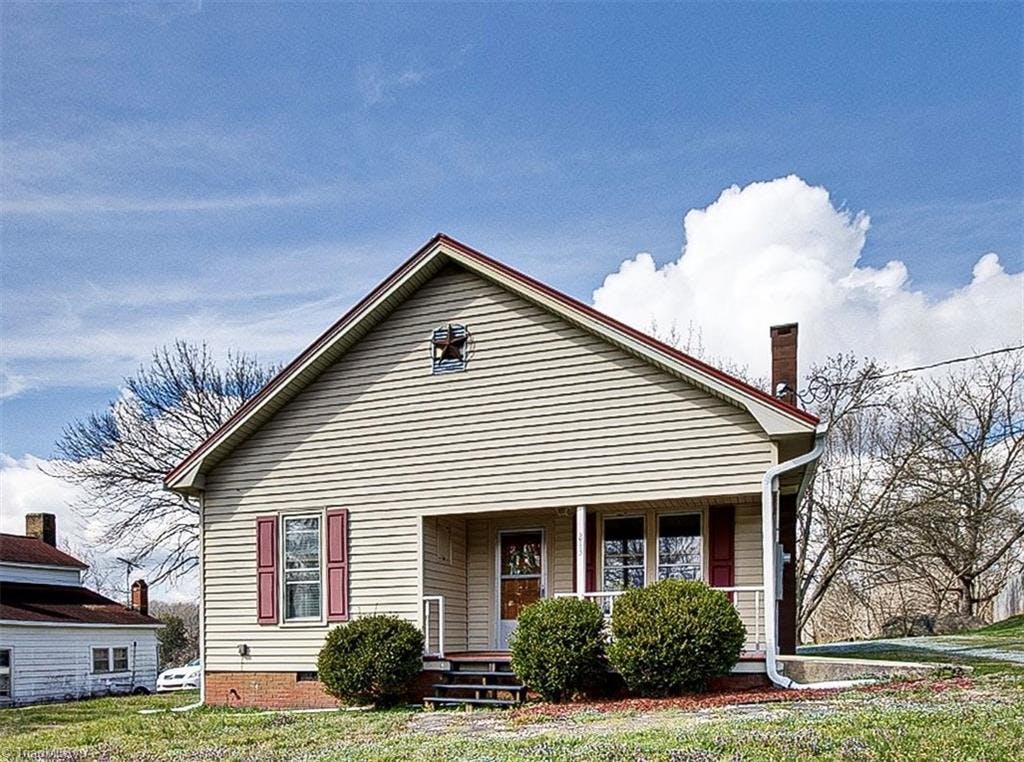 Exterior photo of 213 Academy Street, Franklinville NC 27248. MLS: 1134883