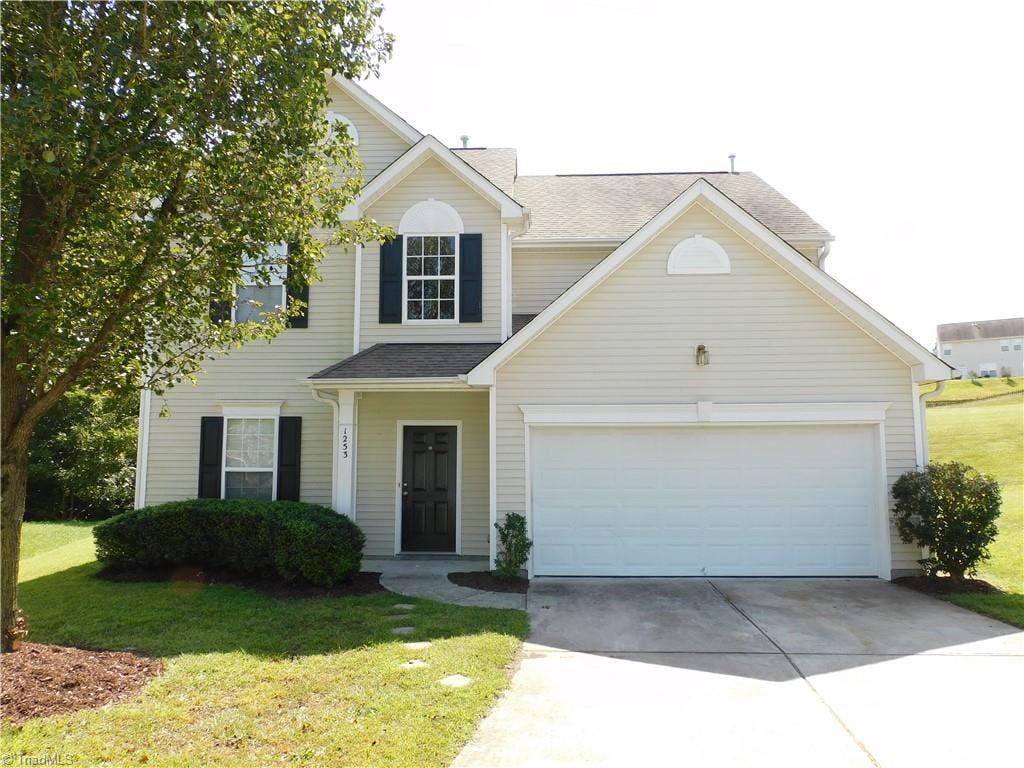 Exterior photo of 1253 Brownsfield Court, High Point NC 27262. MLS: 1138804