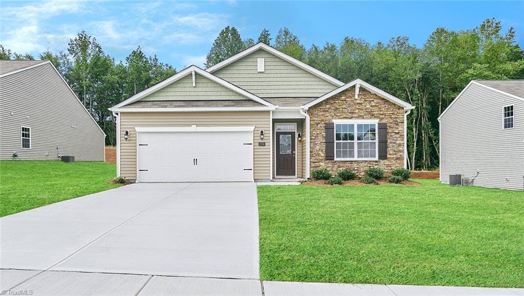 Exterior photo of 8590 Cripple Gate Trace, Browns Summit NC 27214. MLS: 1139951