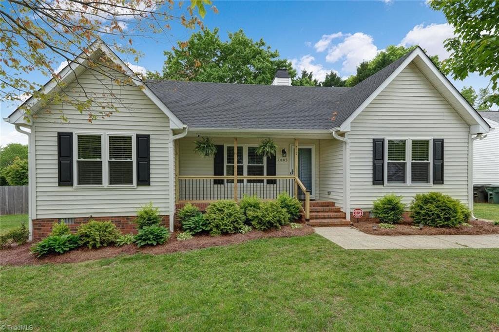 Exterior photo of 7005 Chaftain Place, Greensboro NC 27410. MLS: 1140822