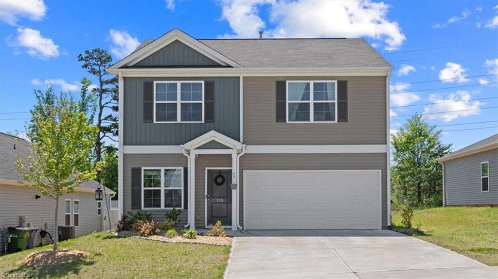 Welcome to 225 Zeigler Drive!  Don't miss this 4 Bedroom, 2 1/2 Bath home located in Manning Crossing built in 2021!