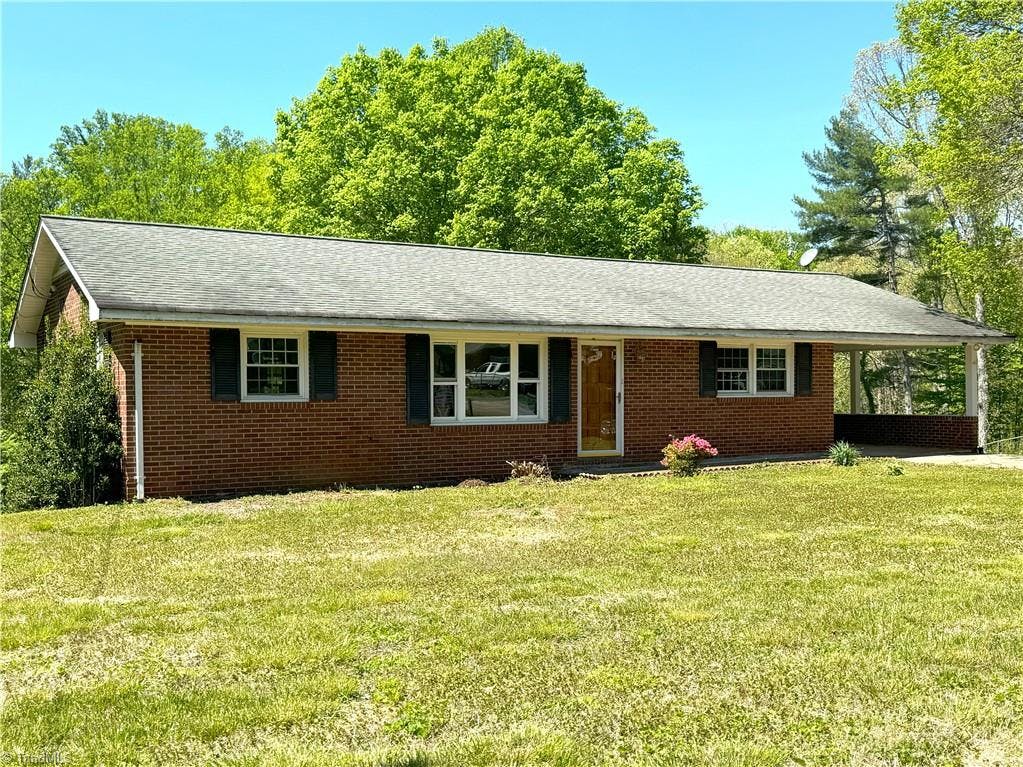 Exterior photo of 345 Sherwood Forest Drive, North Wilkesboro NC 28659. MLS: 1141309