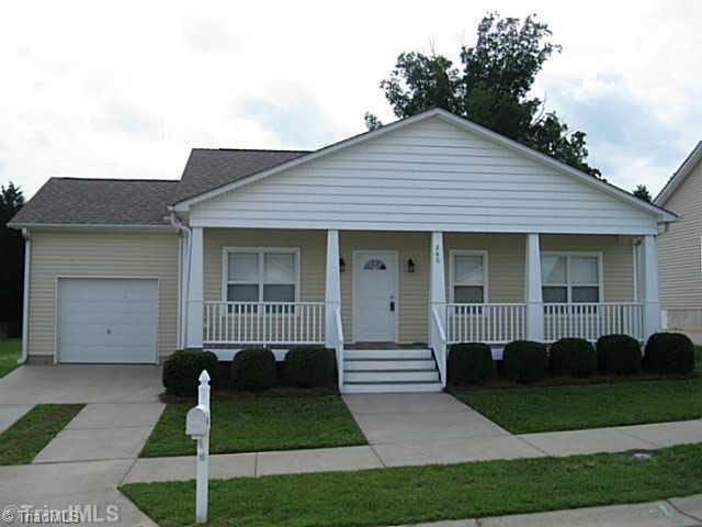 Exterior Front. Charming craftsman-style bungalow nestled in the heart of the Triad!